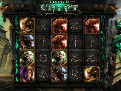 Видеослот Cursed Crypt студии Hacksaw Gaming