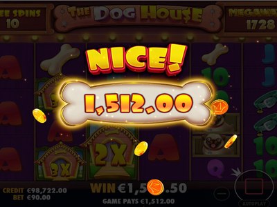 Игровой аппарат The Dog House Megaways — Pragmatic Play